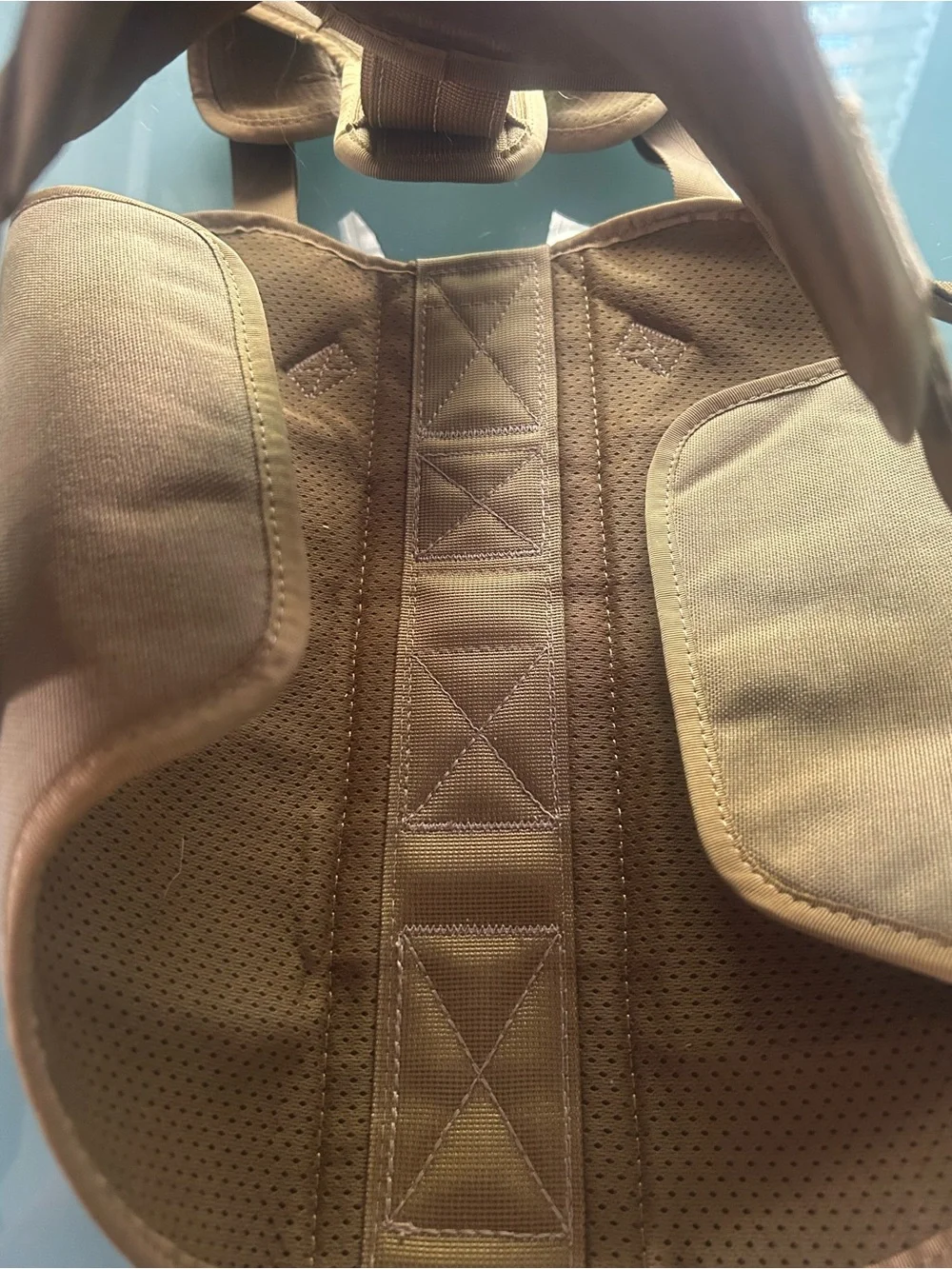 Icefang Dog Vest Tactical K9 Dog Harness Coyote Brown – MOLLE – Working Dog